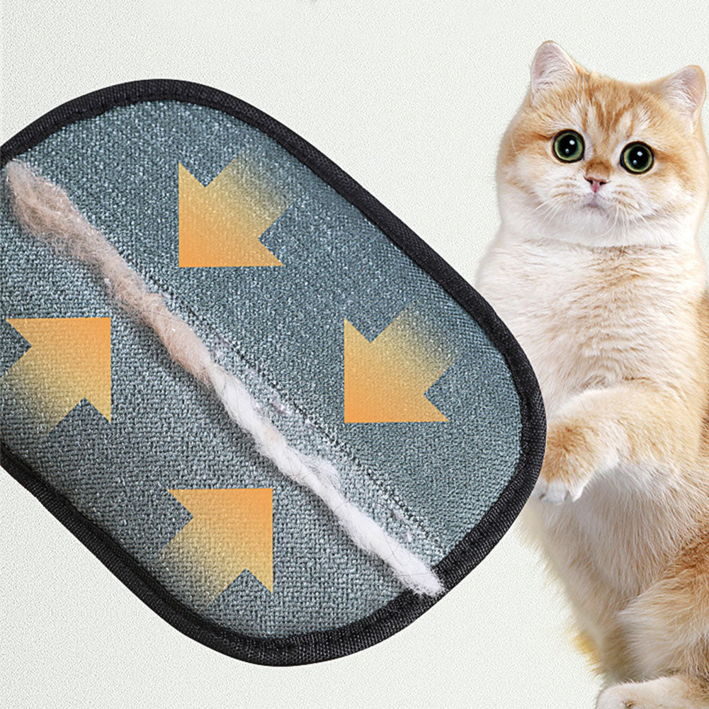 KIVRENO pet hair remover mitt close-up