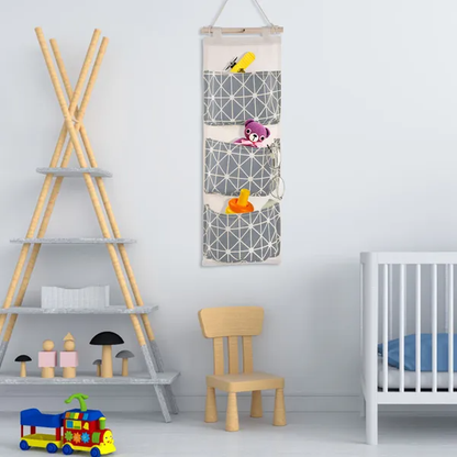 KIVRENO Entryway Essentials Organizer hanging storage pockets
